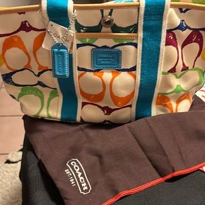 Vintage coach bag. New with tags.